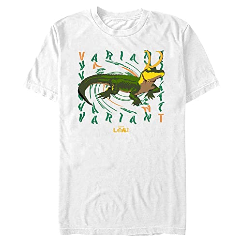 T-shirt Loki Deviance Marvel homme manches courtes col rond grande taille