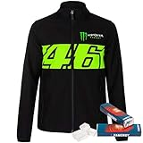LIEFERUMFANG: 1x Valentino Rossi Softshelljacke für Herren; 2x FANERGY Traubenzucker