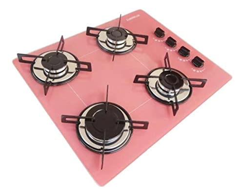 Cooktop 4 bocas Chamalux ultra chama rosa T.C
