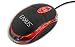 Produktbild Eaxus® Optische USB Maus - Kabelgebundene Computermaus mit Roter LED Beleuchtung