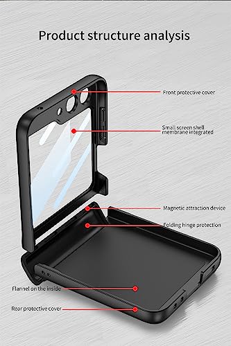 Cover for Galaxy Z Flip5 Case, Galaxy Z Flip5 Case with Hinge Cover - Image 3