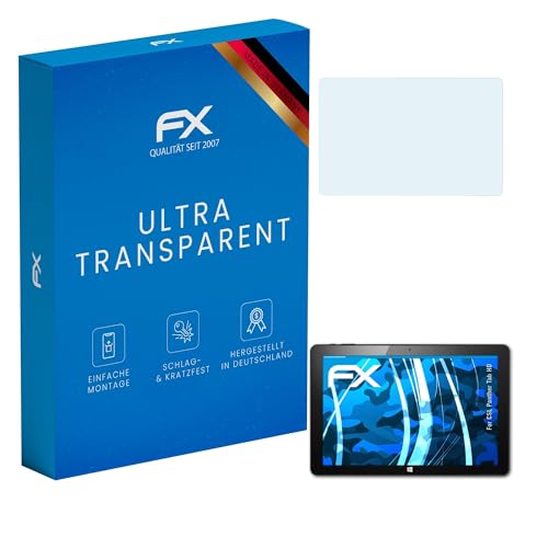 atFoliX Schutzfolie kompatibel mit CSL Panther Tab HD Folie, ultraklare FX Displayschutzfolie (2X)