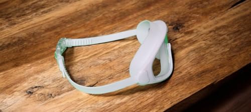 Image of Protoner Kids Swimming Goggles with Wide Lens, Adjustable Straps (White Transparent)