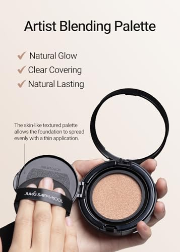 [JUNGSAEMMOOL OFFICIAL] Essential Skin Nuder Cushion (Medium) | Refill Included | Natural Finish | Buildable Coverage | Makeup Artist Brand | Cream Foundation - Thumbnail 3