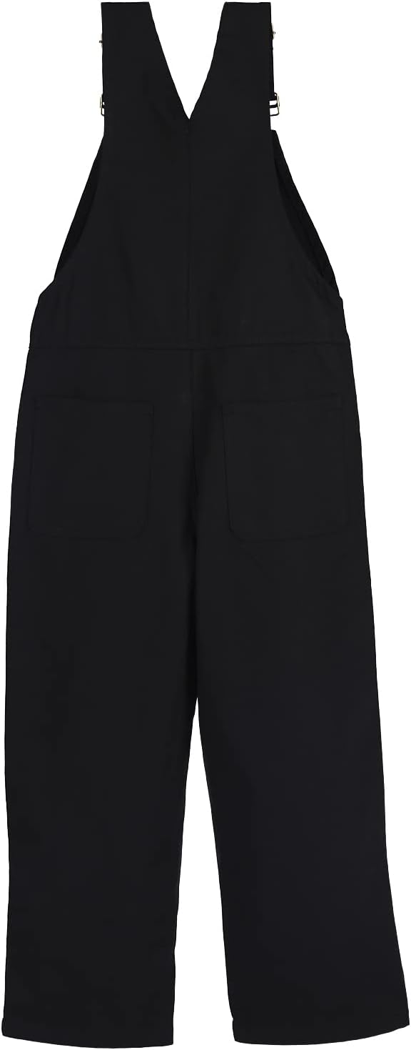 GRANDWISH Boys Canvas Bib Overalls, Kid's Multi Color Overalls, Size 6-14 - Image 2