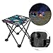 Shurhome Lightweight Portable Camping Stool Convenient Folding Stool Travel Little Stools for Hiking and Backpacking