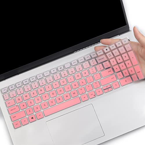 Keyboard Cover for 15.6 17.3 Dell Inspiron 15 3510 3511 3515 3525 5510 5515 5518 7510, Inspiron 16 7610, Dell Vostro 15 5510, Latitude 3520, Dell Inspiron 15 16 3000 5000 700 -GP
