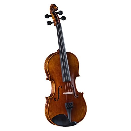 Cremona SVA-500 Premier Artist Viola Outfit – 16", Flamed Maple, Solid Spruce Top, Reddish-Brown Finish, Deluxe Bow & Case, Professional Setup