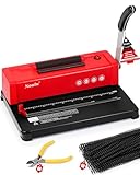 Máquina de encuadernación de 46 agujeros con inserto de bobina, hogar