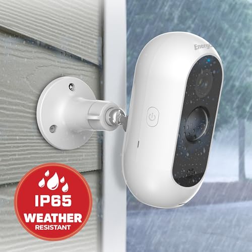 Energizer Smart 2K Outdoor Battery Security Camera, Wireless, Rechargeable, Weather-Resistant, Live View, 2-Way Audio, Night Vision, Motion Alerts, Hub-Free Wi-Fi, Remote Access, Records Video/Audio - image 6