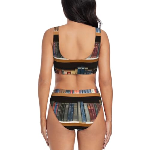 Bikini 2 pièces Library Bookshelf idéal pour lire au soleil et se détendre à la plage