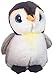 Ty - Beanie Babies - Peluche Pongo le Pingouin, TY42121, Noir / Blanc, 15 cm