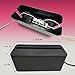 Cable Management Box Cord Organizer - The Cable Storage Box can Manage Hide Plugs Wires Power Strips USB Hub Router TV Computer Desk Cable for Home and Office Medium Black