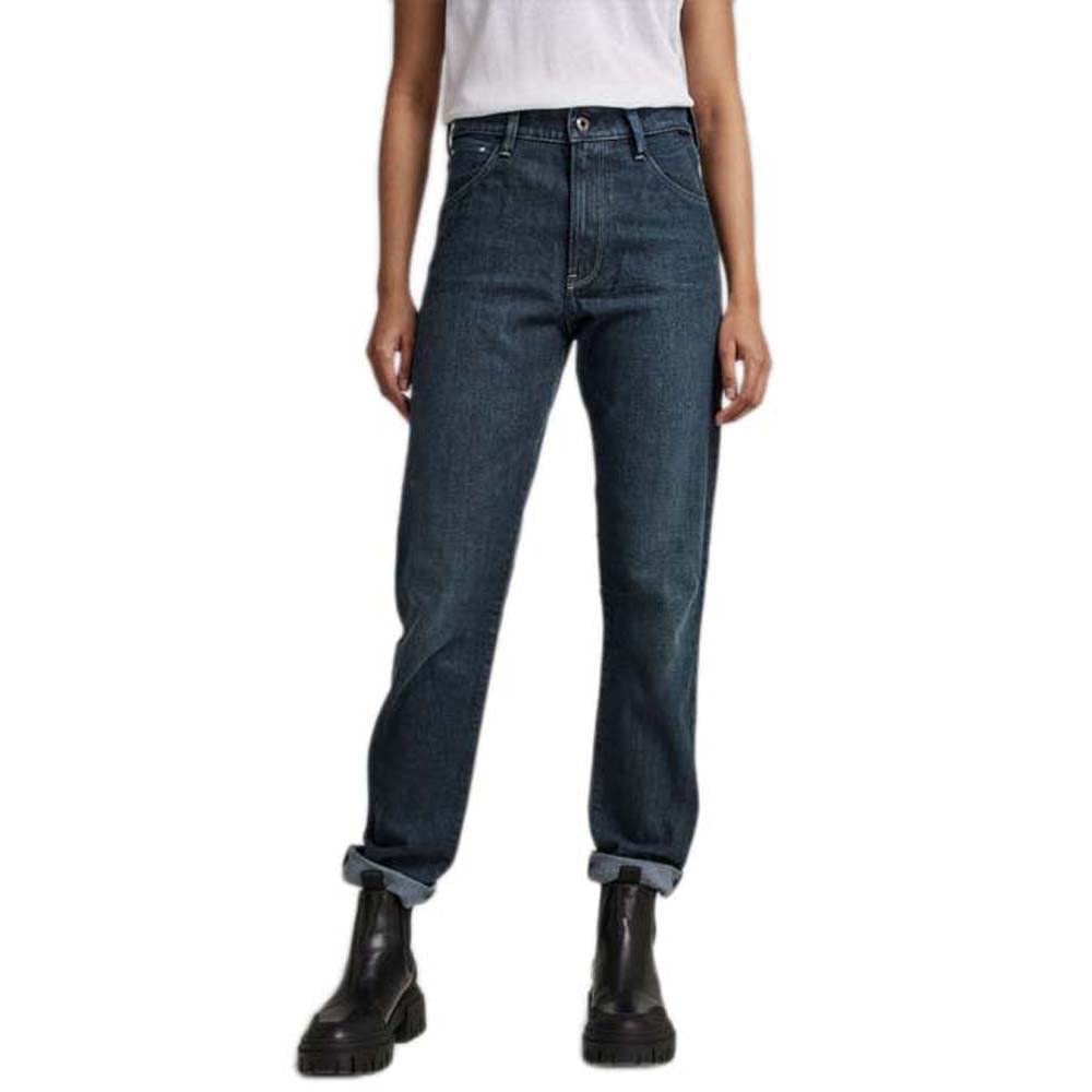 G-Star Women's Virjinya Slim Jeans, Blue (worn in deep teal D21078-D164-D325), 24W / 30L