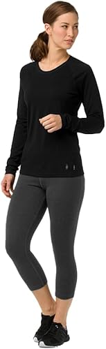 SmartWool Camiseta clásica de capa base merino para mujer para todas las estaciones