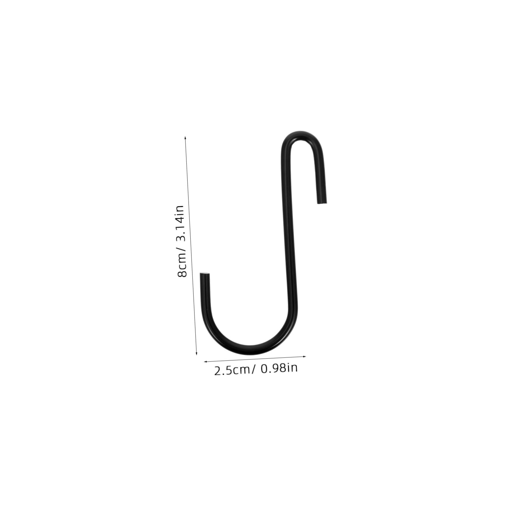 GALPADA Multifunctional s Hooks 20pcs for Hanging Baskets Planters Feeders Wind Chimes and Outdoor Decor