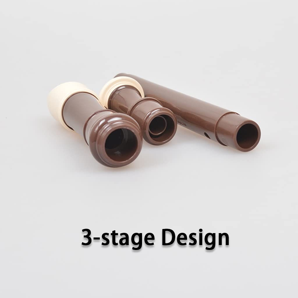 Flauti Dolci Barocchi Staccabili A 3 Stadi, Strumento Per Flauto In Aula Di Musica A 8 Buche, Flauto Dolce Soprano In Materiale Plastico ABS, Per Ragazzi Ragazze