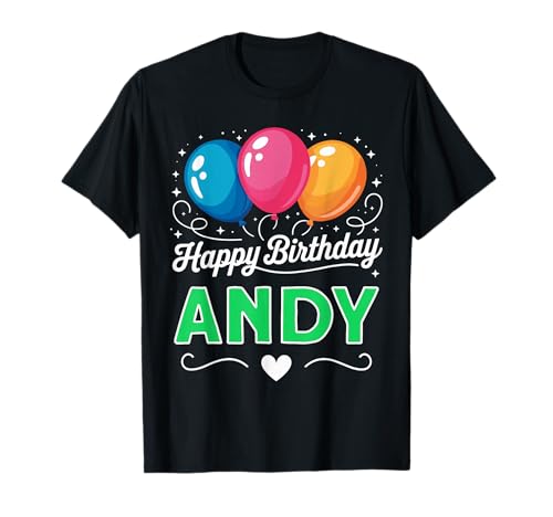 Buon Compleanno Andy Maglietta