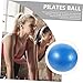 WHAMVOX Professional Yoga Ball Mini Core Ball for Home Workouts Flexibility and Posture Improvement Suitable for All Fitness Levels Portable Exercise Accessory Blue