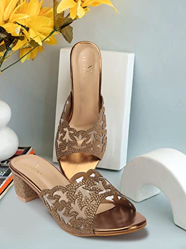 Image of XE Looks Comfortable & Trendy Block heel sandal for Women