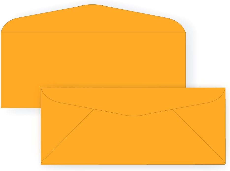 #10 Regular Envelope - Astrobright - 24# Galaxy Gold (4 1/8 x 9 1/2) - Business Color Series (Box of 250)