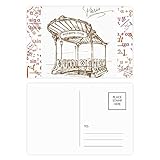 #N/A DIYthinker Metropolitain Paris France Station Point de repère Formule Jeu de cartes postales Merci carte postale 20pcs Side 5,7 pouces x 3,8 pouces Multicolor 5.7 pouces x 3.8 pouces Multicolore