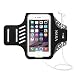 VNVN Water Resistant Sports Armband Arm Case Holder Compatible-iPhone Xs Max/8/7/6/6S Plus, Compatible-Galaxy S9/S8/S6/S5, S9 Plus, S8 Plus, Note 4 Bundle - Adjustable Reflective Velcro Workout Band