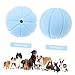 LIOOBO Dog Training Ball Interactive Pet Toy Treat Dispenser Soft Latex for Gentle Chewing Ideal for Puppies Small Dogs