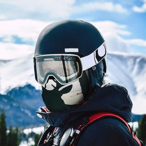 Balaclava para hombres, máscara para esquiar con silueta de ciervo, cubreboca para invierno, protección facial para ciclismo miniatura 5