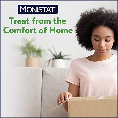 Monistat 3-Day Yeast Infection Treatment for Women, 3 Pre-Filled Miconazole Cream Applicators & External Itch Relief Anti-Itch Cream (9g Tube) Combo Pack, Regular Strength