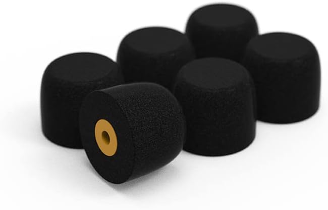 Flare Audio Isolate Mini Replacement Memory Foam Tips - Medium 3 Pairs