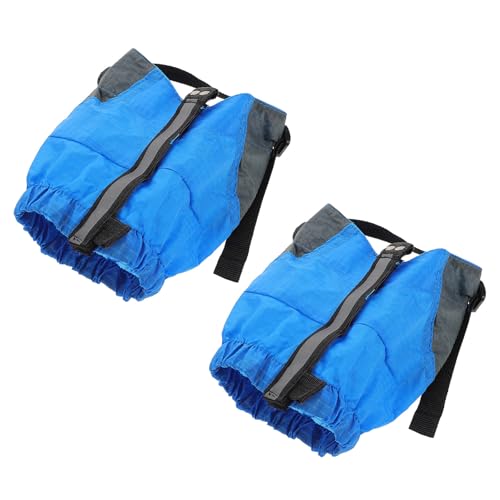 KESYOO Polainas Cortas Impermeables para Botas de Senderismo Hombre, Cubrecalzado Resistente al Agua y Arena, Funda Protectora Ligera y Duradera para Actividades al Aire Libre y Caza (1