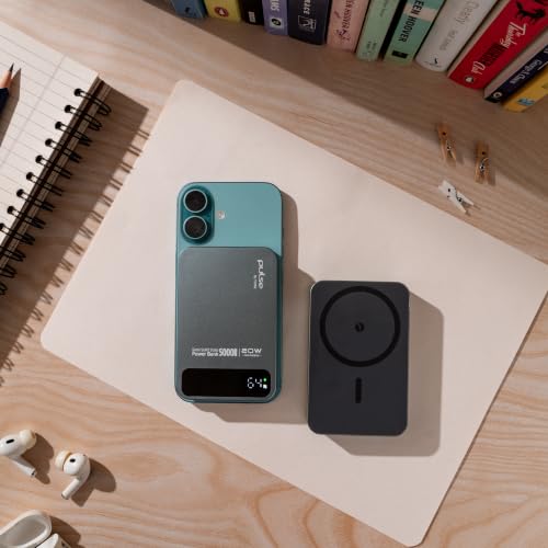 Image of Pulse by Tekne Semi-Solid State Power Bank | Wireless Charging of iPhones | Wired Charging of Android Phones |PCB Design (5000, Milliamp Hours)