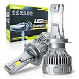 Kit Ultra Lâmpada LED Daskan Farol H7 H11 HB3/9005 HB4/9006 36000LM 6500K Branco Frio, 2 Lâmpadas 100W Super Brilho, IP68, 12-24V (HB3)