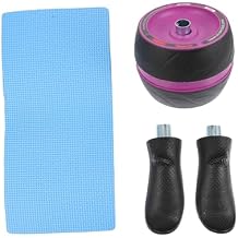Ab Roller Wheel with Ergonomic Handles and Extra Mat Core Workout Fitness Wheel for Home Gym Suitable for Beginners and Advanced Abdominal Exercise