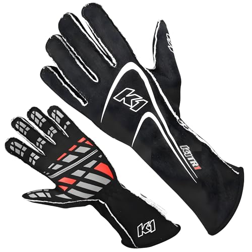 SFI 5 Black Medium Glove Track1