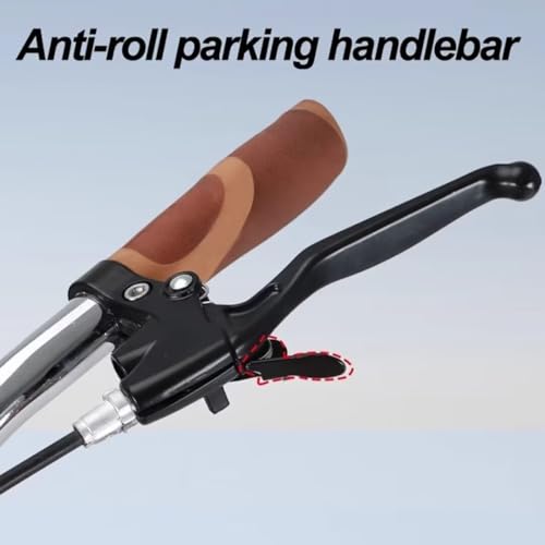 Triciclo para adultos mayores, asiento acolchado con respaldo, azul 16 pulgadas miniatura 4