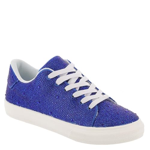 Masseys Women's Veronica Rhinestone Studded Fashion Sneaker