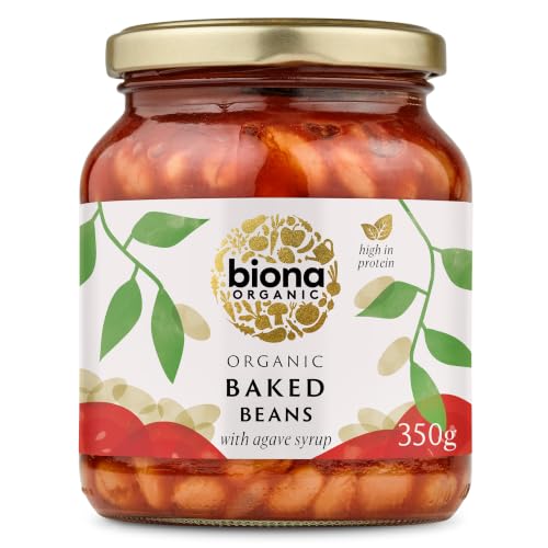 Image of Biona Baked Beans in Tomato sauce Organic in Glass jars