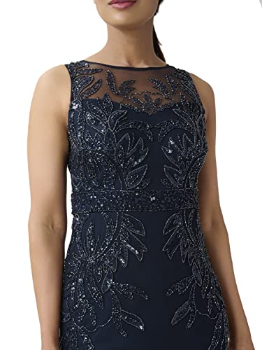 Adrianna Papell Women's Beaded Column Gown3