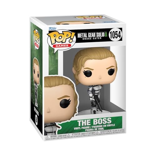 Funko Pop Games: Metal Gear - The Big Boss - Metal Gear Solid - Collectable Vinyl Figure - Gift Idea - Official Products - Toys for Kids and Adults - Video Games Fans