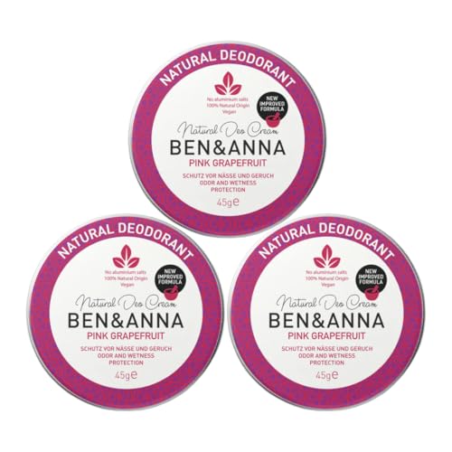 Ben & Anna Deocreme Pink Grapefruit – Natürliches Deo ohne Aluminium