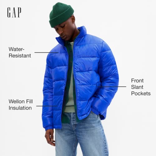 GAP Men's Midweight Puffer Jacket Coat2