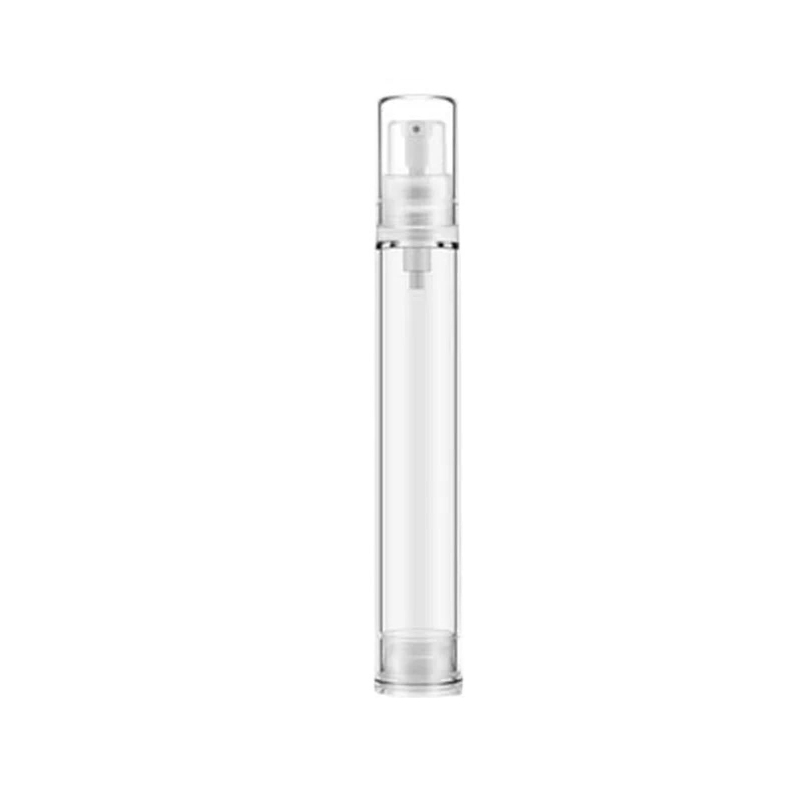SKPVPOKOYL Transparent Bottle Plastic Airless Pump Lotion Container(5pcs15ml lotion bottle)
