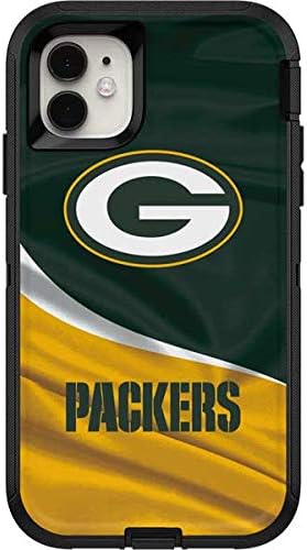 Skinit Decal Skin Compatible with OtterBox Defender iPhone 11 Case - Officially Licensed NFL Green Bay Packers Design
