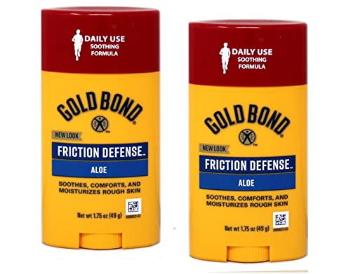 Gold Bond Chafing Defense Anti-Friction Formula, Unscented 1.75 oz (49.6 g)(Pack of 2)