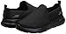 Skechers mens Go Max-athletic Air Mesh Slip on Walking Shoe, Black, 8 US