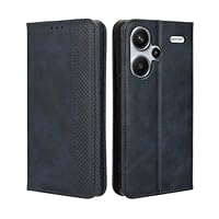 MAMA MOUTH Cover Xiaomi Redmi Note 13 Pro 5G,Custodia Pelle Magnetica Chiusa Portafoglio,Libro Flip Slot Schede Wallet Cover Redmi Note 13 Pro 5G,Antiurto TPU Bumper Libretto con Supporto Case Nero