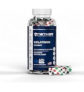 nETiXER Melatonin Gummies – 60 Count – 10mg Melatonin per Gummy – Black Currant Flavor – Vegan, G...