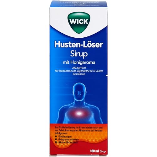 WICK Husten-Löser Sirup mit Honigaroma